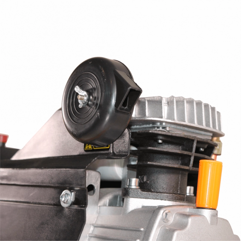 Compresor de aer cu piston BISONTE SF020-050 cu ulei debit 187 l/min presiune 8 bar 230V motor 2 CP