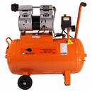 Compresor de aer cu piston BISONTE SC012-50 fara ulei debit 168 l/min presiune 8 bar 230V motor 1,2 CP