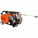 Compresor de aer cu piston BISONTE SC012-015 fara ulei debit 168 l/min presiune 8 bar 230V motor 1,2 CP