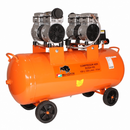 Compresor de aer cu piston BISONTE SC024-100 fara ulei debit 336 l/min presiune 8 bar 230V motor 1,2 CP