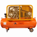 Compresor de aer cu piston BISONTE SW102-170 cu ulei debit 1179 l/min presiune 8 bar 400V motor 10 CP