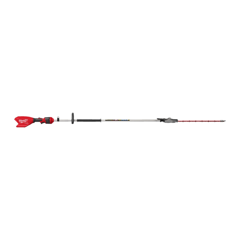 Trimmer pentru gard viu pe acumulator Milwaukee M18 FHETE27-0 lungime taiere 60 cm tija extensibila 267 cm