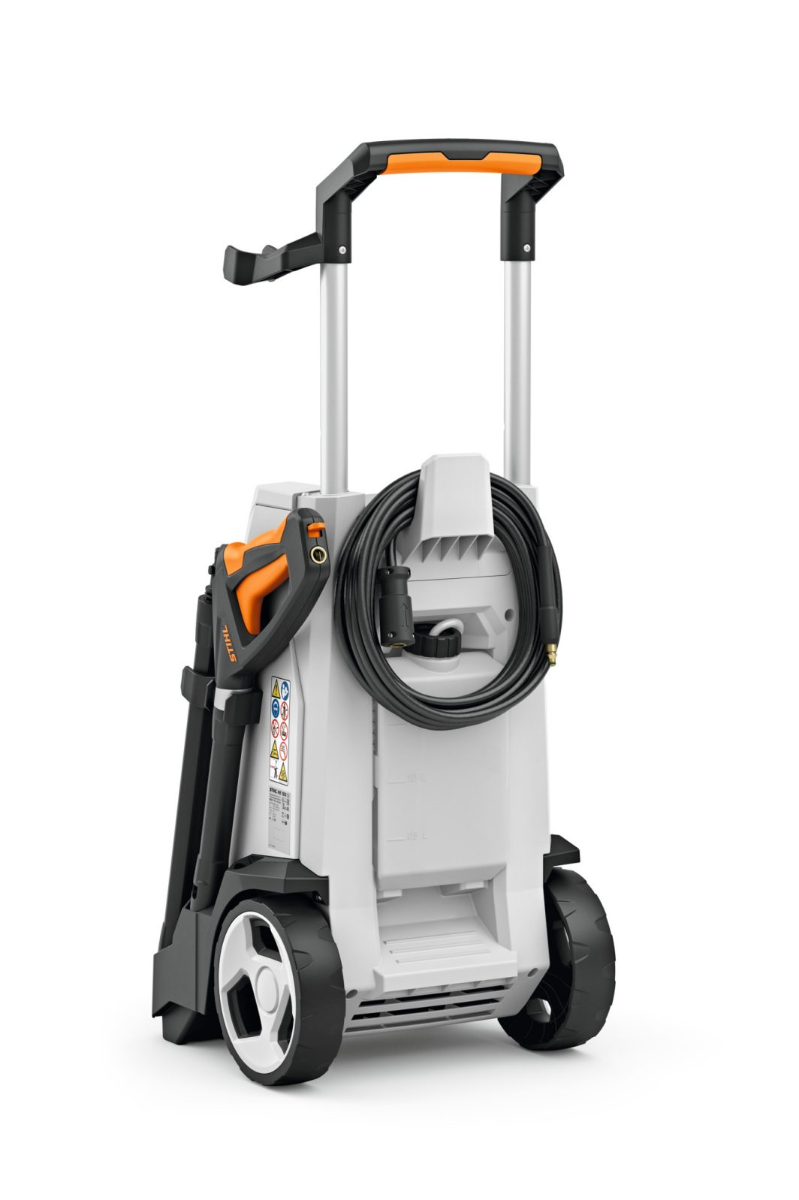 Spalator cu inalta presiune electric STIHL RE 150 putere 2.9 kW presiune 180 bar debit maxim 610 l/h furtun 9 m cablu 5 m