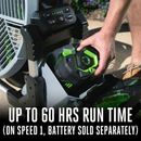 Ventilator cu racire prin evaporare Ego Power FN1800E max 7000 m3/h fara acumulator 56 V