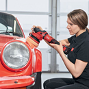 Masina de polisat orbitala Flex XCE 8 125 18.0-EC compatibila cu acumulatori Li-Ion 18.0V/5.0 Ah 125 mm positive drive cutie transport L-BOXX