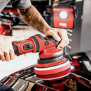 Masina de polisat orbitala Flex XCE 8 125 18.0-EC compatibila cu acumulatori Li-Ion 18.0V/5.0 Ah 125 mm positive drive cutie transport L-BOXX