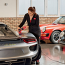 Set premium masina de polisat orbitala Flex XFE 7-12 80 P-Set 230/CEE 700 W 80 mm orbita 12 mm cutie transport L-BOXX dual action