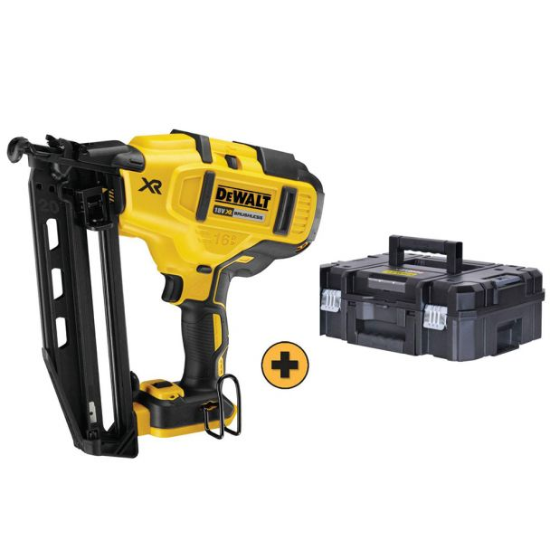 Ciocan de batut cuie Dewalt DCN660NT compatibil cu acumulatori Li-Ion 18 V XR cuie 1.6 / 32-63 mm in valiza TSTAK