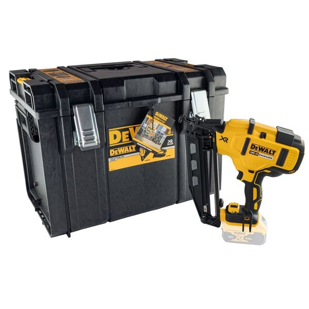 Ciocan de batut cuie Dewalt DCN660NT compatibil cu acumulatori Li-Ion 18 V XR cuie 1.6 / 32-63 mm in valiza TSTAK