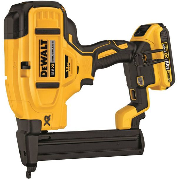 Pistol de batut cuie Dewalt DCN680D2 cu 2 acumulatori Li-Ion 18 V/2.0 Ah cuie 1.25 / 15-54 mm capacitate magazie 110 buc