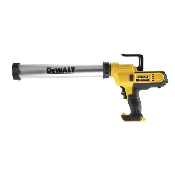 Pistol de lipit cu cartus compatibil cu acumulator Li-Ion 18 V XR Dewalt DCE580N 2500N 300-600ml
