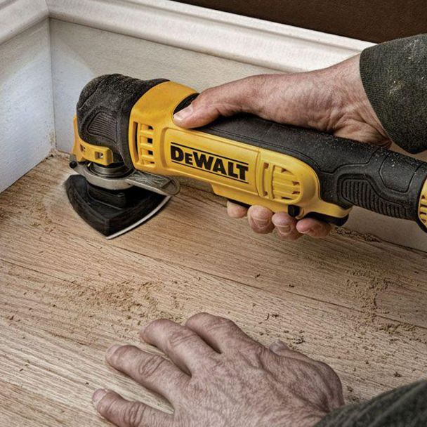 Masina multifunctionala electrica Dewalt DWE315 300 W cu accesorii