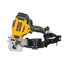 Pistol de batut cuie in bobina Dewalt DCN45RNN compatibil cu acumulatori Li-Ion XR 18 V lungime cuie 19-45 mm