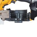 Pistol de batut cuie in bobina Dewalt DCN45RNN compatibil cu acumulatori Li-Ion XR 18 V lungime cuie 19-45 mm