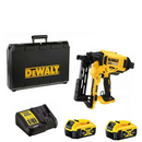 Capsator Dewalt DCFS950P2 capse 9Ga 4 x 40/45/50 mm magazie 35 capse cu 2 acumulatori XR 18V / 5.0 Ah in cutie Toughsystem