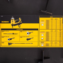 Ciocan de batut cuie in beton Dewalt DCN890N compatibil cu acumulatori Li-Ion 18 V XR cuie 2.6 - 3.7 / 13-57 mm