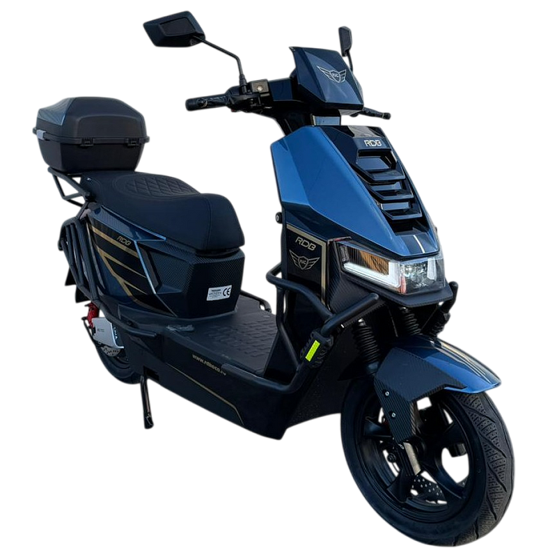 Scuter electric RDB RAC PLUS putere 2000W autonomie 80-85 km viteza 25 km/h 72V20Ah fara permis