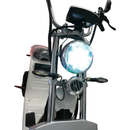 Scuter electric Rotakt Cruiser putere 1500W viteza 25 km/h autonomie 66 km 2 locuri fara permis-Portocaliu