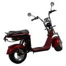 Scuter electric Rotakt Cruiser putere 1500W viteza 25 km/h autonomie 66 km 2 locuri fara permis-Auriu/Maro