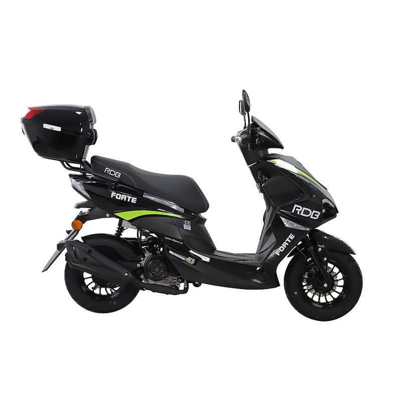 Scuter benzina RDB FORTE viteza 25 km/h motor 4T 50cc fara permis-Negru