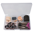 Set mini polizor drept Raider RD-MG15 135W vit. var. 100 accesorii