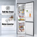 Combine frigorifice Samus SCX526NFC 377 l Full No Frost Afisaj electronic LED Clasa energetica C Termostat electronic reglabil Compartiment convertibil H 200.5 cm Inox/laterale argintii