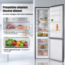 Combine frigorifice Samus SCX526NFC 377 l Full No Frost Afisaj electronic LED Clasa energetica C Termostat electronic reglabil Compartiment convertibil H 200.5 cm Inox/laterale argintii