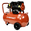 Compresor Aer Cu 2 Cilindrii Fara ulei Rotakt ROCP-S50 Putere 2.0CP/1.5kW Presiune 8 bar Debit 220l/min Capacitate 50l