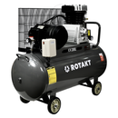 Compresor Cu 2 Pistoane Rotakt ROCP‑S200 Putere 4 kW 400V Presiune 10 bar Debit 460 l/min Capacitate 200l