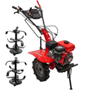 Motocultor Rotakt Agile RO101RS motor 7 CP benzina latime lucru 56-90 cm 2+1 viteze Roti 5.00-8 freze roti metal plug arat rarita reglabila plug cartofi cultivator 3l ueli