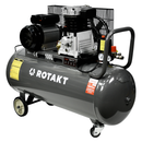 Compresor Rotakt ROCP‑S100 Cu 2 Pistoane Putere 2.2 kW Presiune 10 bar Debit 250 l/min Capacitate 100l