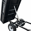 Remorca agricola Rotakt 1T pentru tractor cu basculare hidraulica dimensiune bena 200x106cm