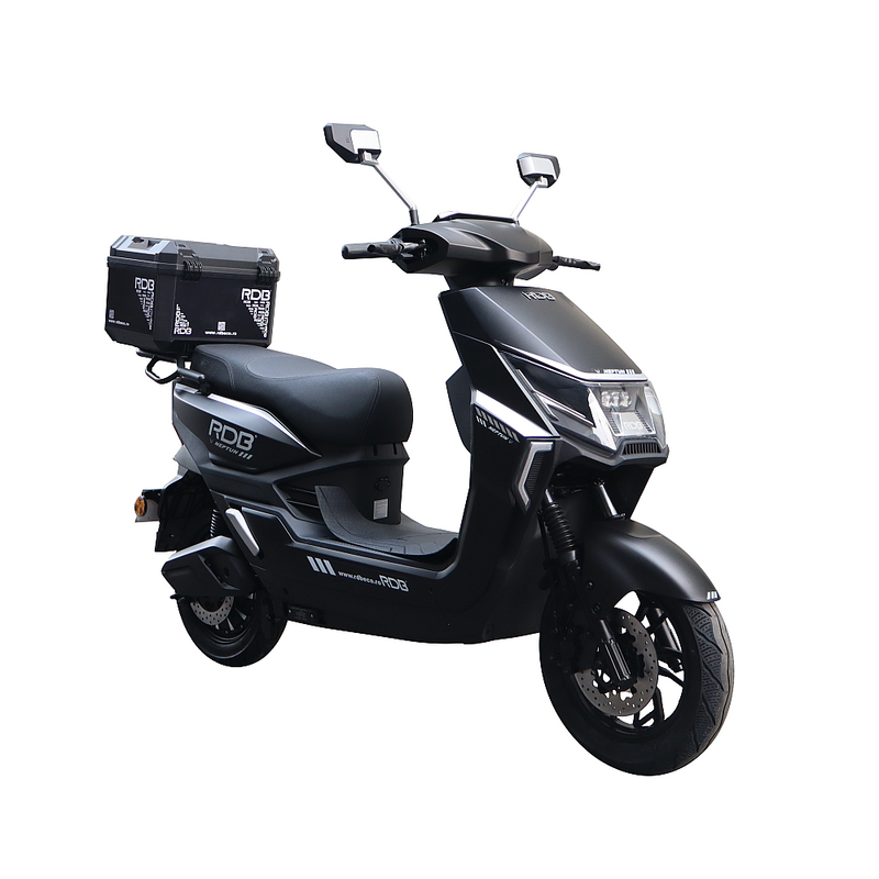 Scuter electric RDB NEPTUN III 2000W viteza 25 km/h autonomie 85 km fara permis-Negru