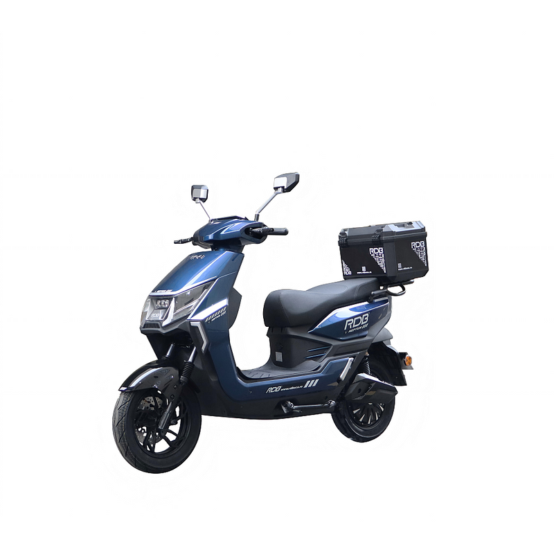 Scuter electric RDB NEPTUN III 2000W viteza 25 km/h autonomie 85 km fara permis-Albastru