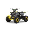 ATV pentru copii RDB-AZ110 benzina pornire electrica viteza 45 km/h 110cc 4T roti 16x8-7-Negru/Verde