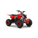 ATV pentru copii RDB-AZ110 benzina pornire electrica viteza 45 km/h 110cc 4T roti 16x8-7-Rosu