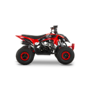 ATV pentru copii RDB-AZ110 benzina pornire electrica viteza 45 km/h 110cc 4T roti 16x8-7-Gri/Galben