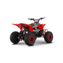 ATV pentru copii RDB-AZ110 benzina pornire electrica viteza 45 km/h 110cc 4T roti 16x8-7-Rosu