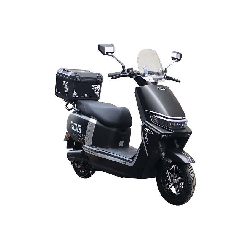 Scuter electric RDB INSPIRE putere 2000W viteza 25 km/h autonomie 85 km fara permis-Negru