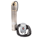 Pompa submersibila periferica Wasserkonig SI13055 diametru 4" 1800 W debit 3300 l/h inaltime refulare 130 m