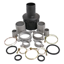 Motopompa aspiratie 3" Wasserkonig WSKM80CP maxim 50 m³/ora inaltime refulare max 70 m motor euro V benzina putere 11 CP