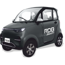Masina electrica RDB SMART PRO 1600W viteza 25 km/h autonomie 100-120 km aer conditionat fara permis-Negru