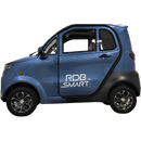 Masina electrica RDB SMART PRO 1600W viteza 25 km/h autonomie 100-120 km aer conditionat fara permis-Rosu