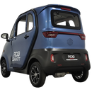 Masina electrica RDB SMART PRO 1600W viteza 25 km/h autonomie 100-120 km aer conditionat fara permis-Rosu