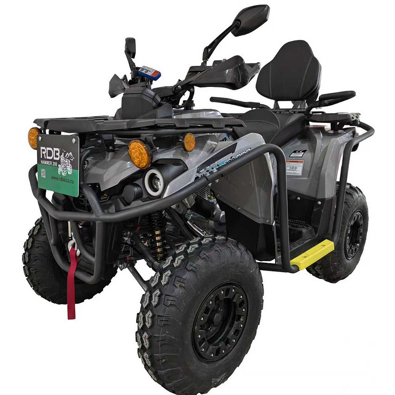 ATV RDB HAMMER 200 PRO-R / U68 off-road benzina 4 Timpi viteza 60km/h