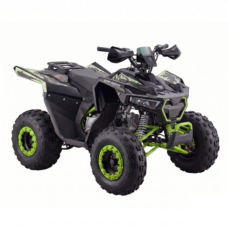 ATV RDB AFF150 off-road benzina 4 Timpi viteza 45 km/h-Negru/Verde