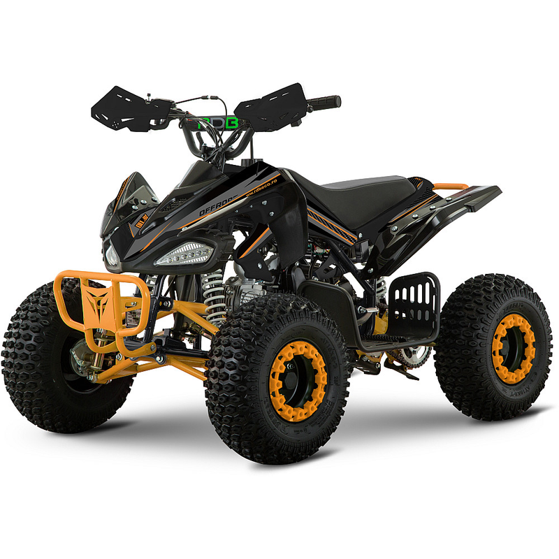 ATV de copii RDB AF110 110cc 4 Timpi viteza 45 km/h-Gri/Portocaliu