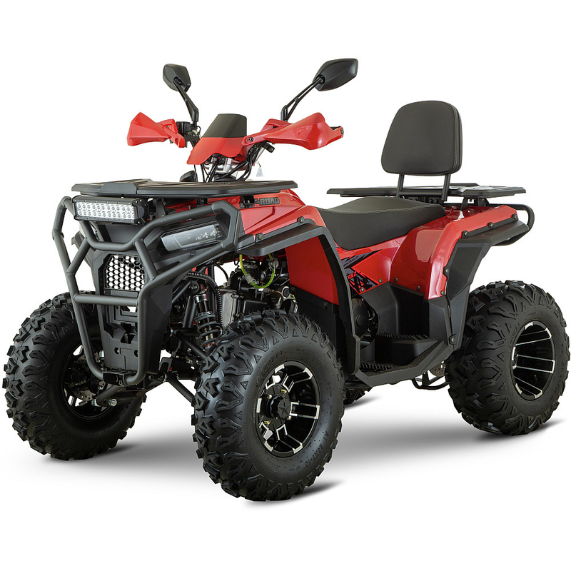 ATV RDB AFX200L off-road benzina 180cc 4 Timpi viteza 65 km/h-Rosu