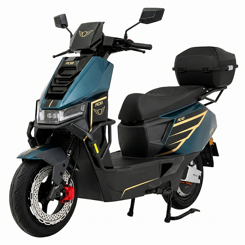 Scuter electric RDB RAC GT NEW 32Ah putere 2000W fara permis-Albastru