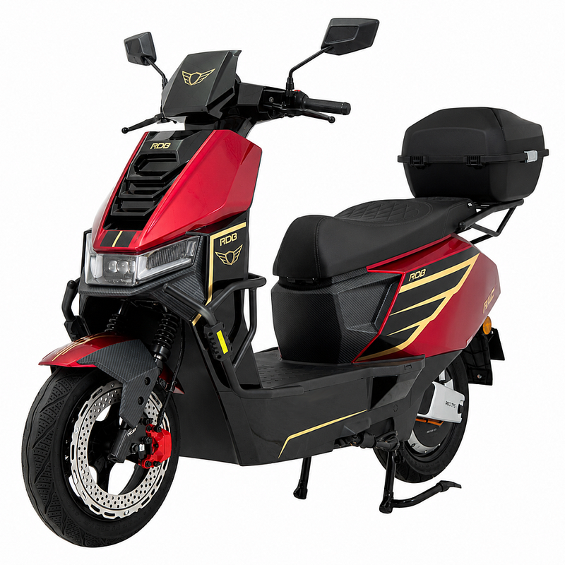 Scuter electric RDB RAC GT NEW 32Ah putere 2000W fara permis-Rosu